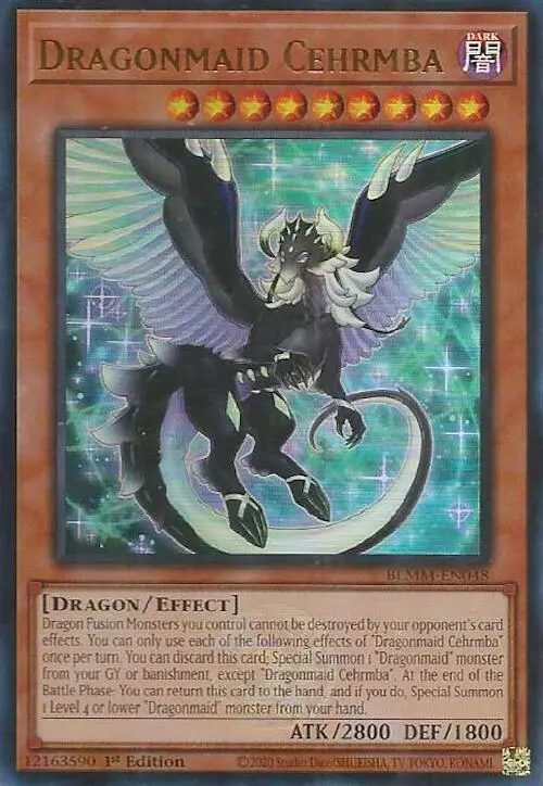 Dragonmaid Cehrmba [Blmm-En048] Ultra Rare 1