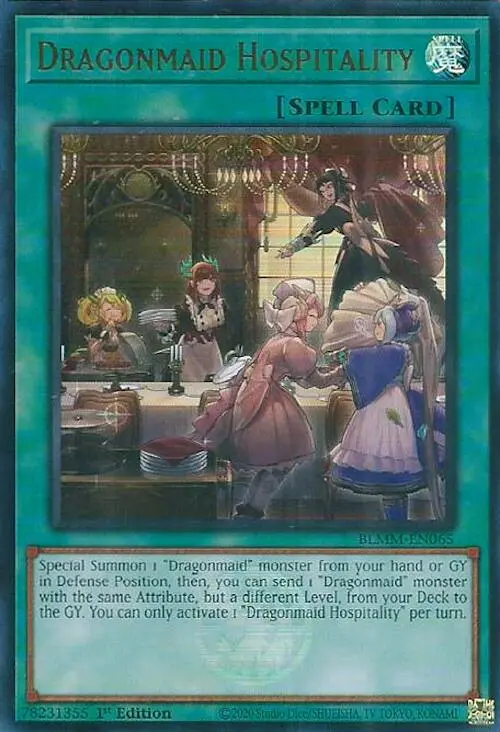 Dragonmaid Hospitality [Blmm-En065] Ultra Rare 1