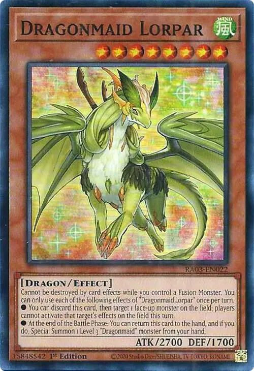 Dragonmaid Lorpar [Ra03-En022] Super Rare 1