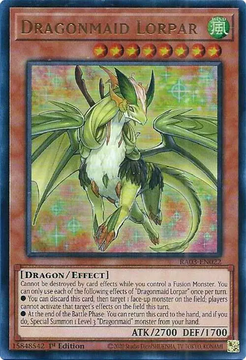 Dragonmaid Lorpar (Ur) [Ra03-En022] Ultra Rare 1