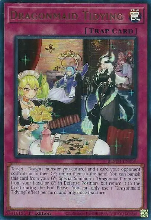 Dragonmaid Tidying [Blmm-En069] Ultra Rare 1
