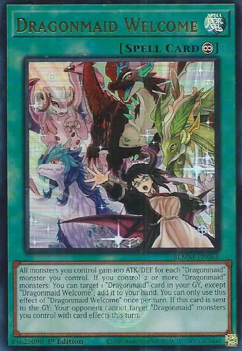 Dragonmaid Welcome [Blmm-En066] Ultra Rare 1