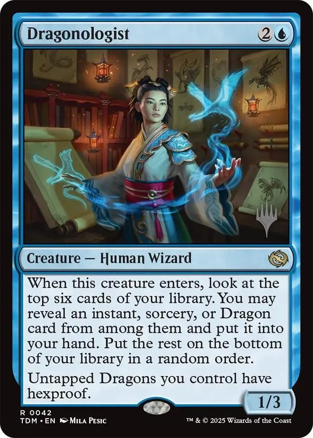 Dragonologist (Promo Pack) [Tarkir: Dragonstorm Promos] 1