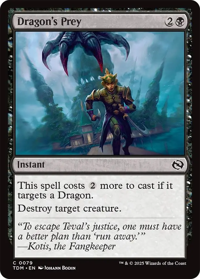 Dragon's Prey [Tarkir: Dragonstorm] 1