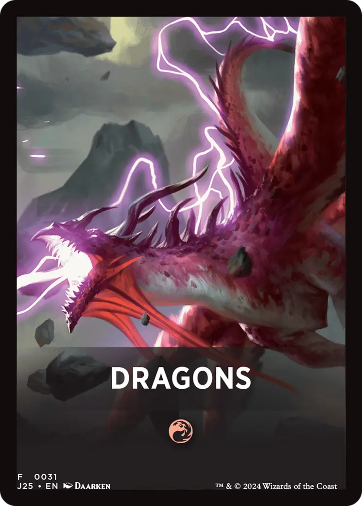 Dragons Theme Card [Foundations Jumpstart Front Cards] 1
