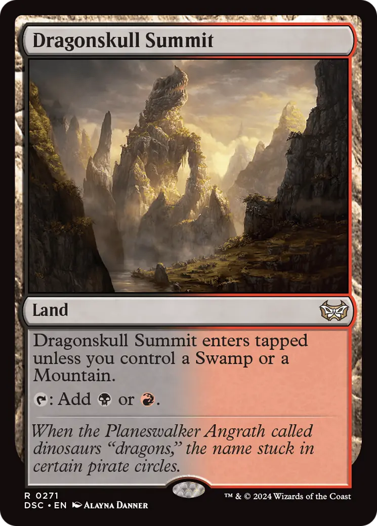 Dragonskull Summit [Duskmourn: House Of Horror Commander] 1