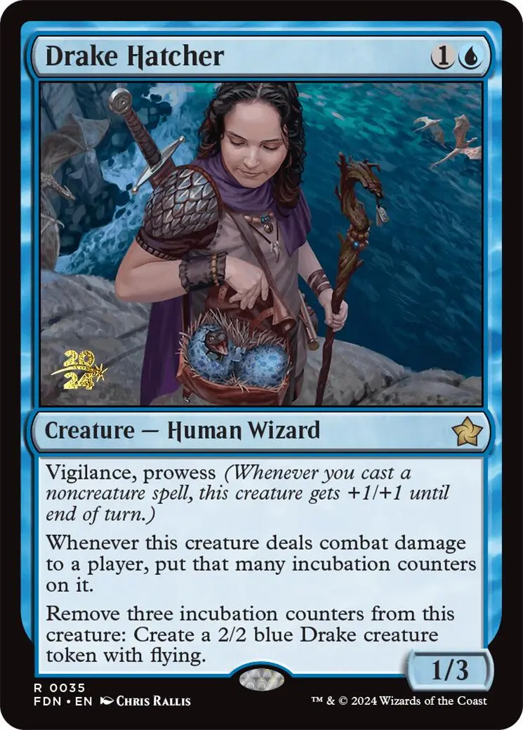 Drake Hatcher [Foundations Prerelease Promos] 1