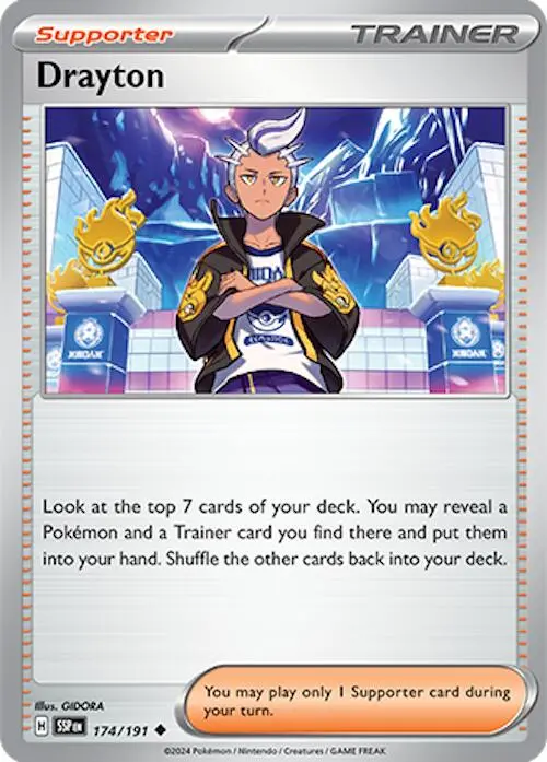 Drayton (174/191) [Scarlet & Violet: Surging Sparks] 1