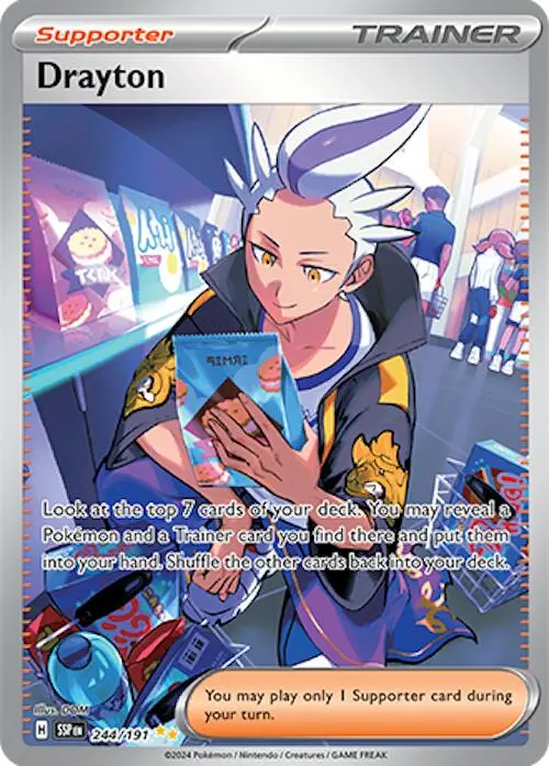 Drayton (244/191) [Scarlet & Violet: Surging Sparks] 1