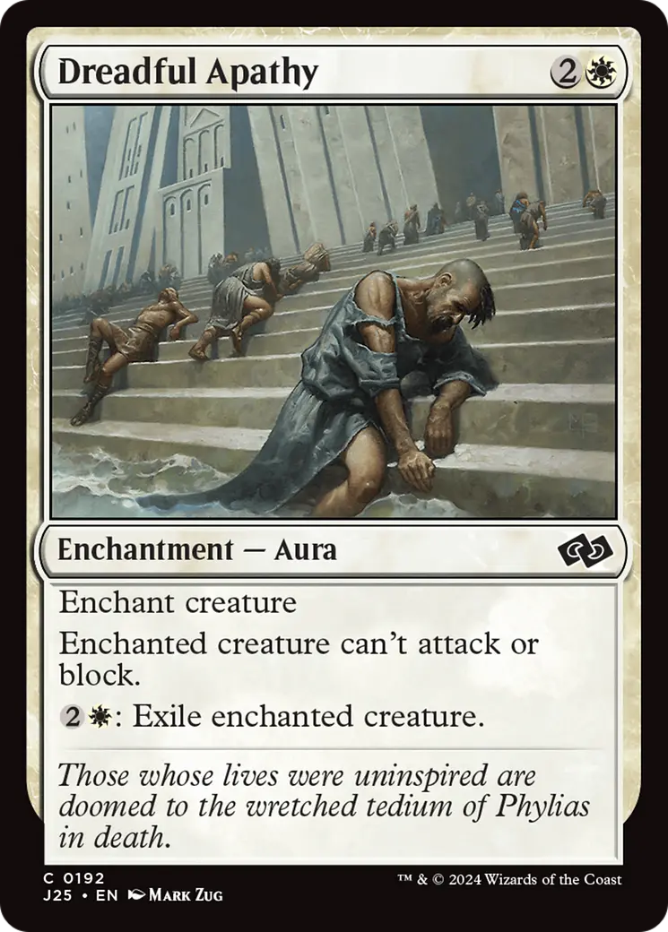 Dreadful Apathy [Foundations Jumpstart] 1
