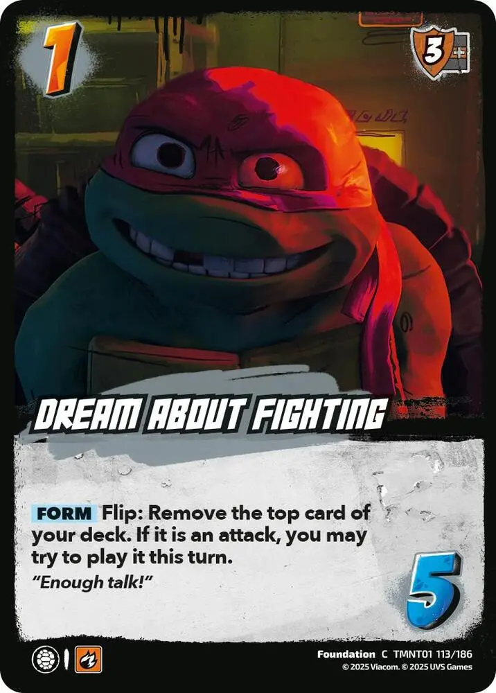 Dream About Fighting - Teenage Mutant Ninja Turtles (Tmnt) 1