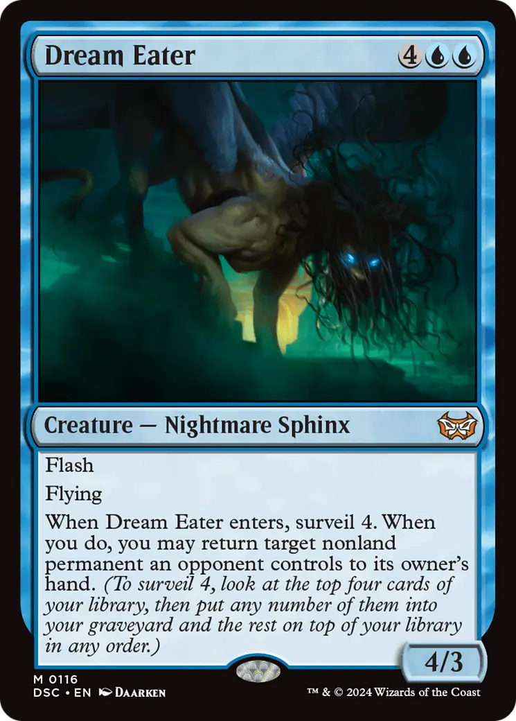 Dream Eater [Duskmourn: House Of Horror Commander] 1