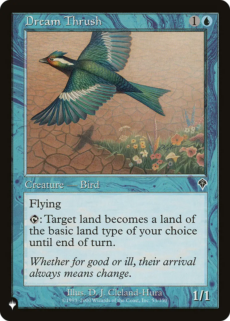 Dream Thrush [The List] 1
