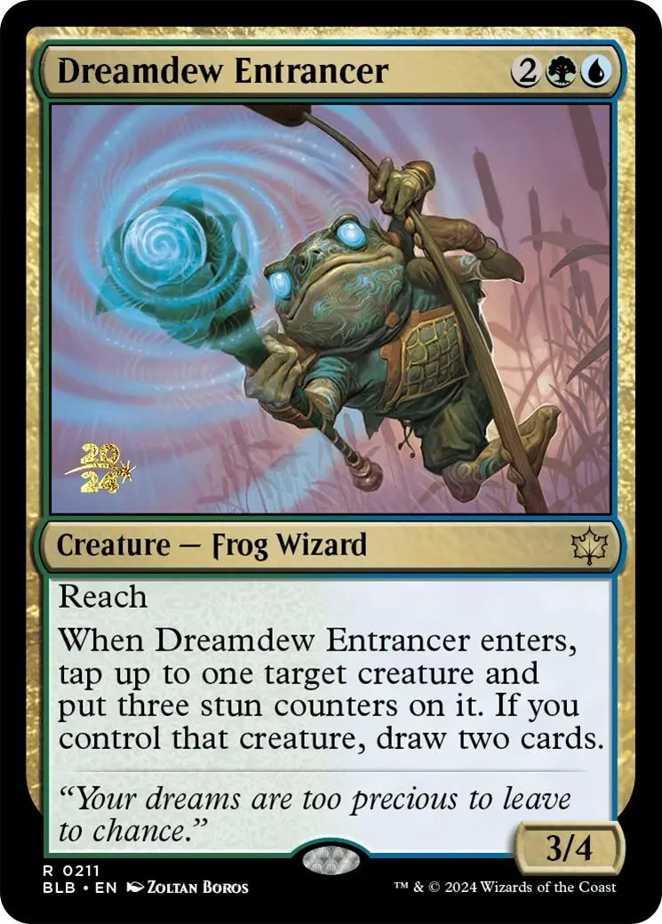 Dreamdew Entrancer [Bloomburrow Prerelease Promos] 1