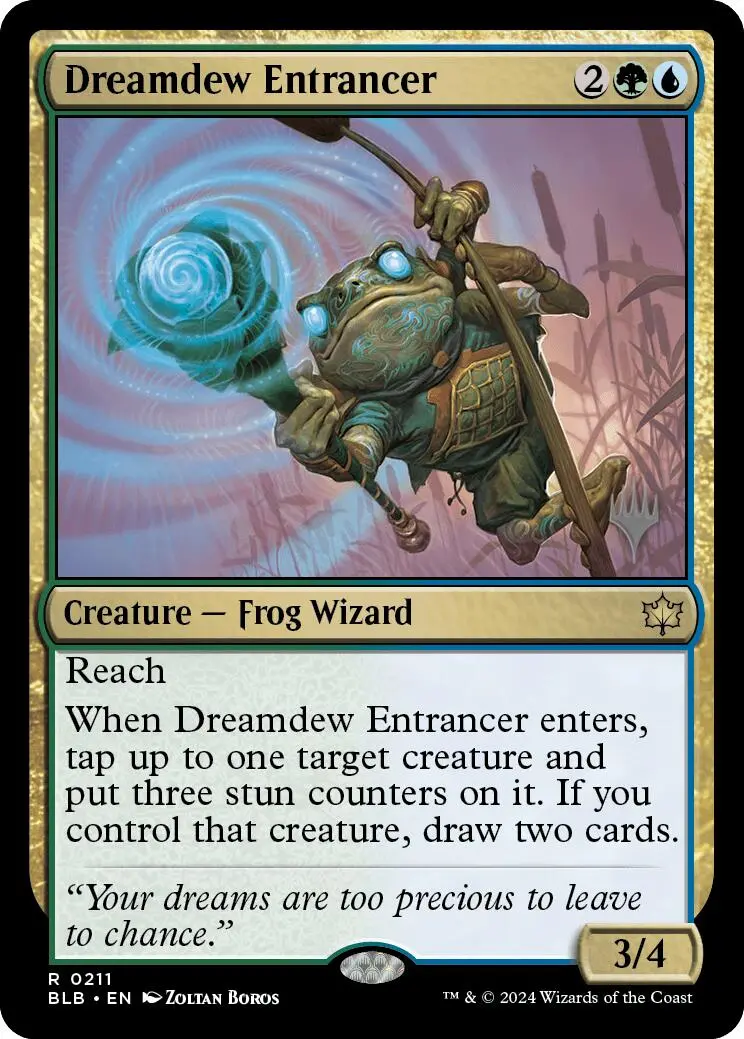 Dreamdew Entrancer (Promo Pack) [Bloomburrow Promos] 1