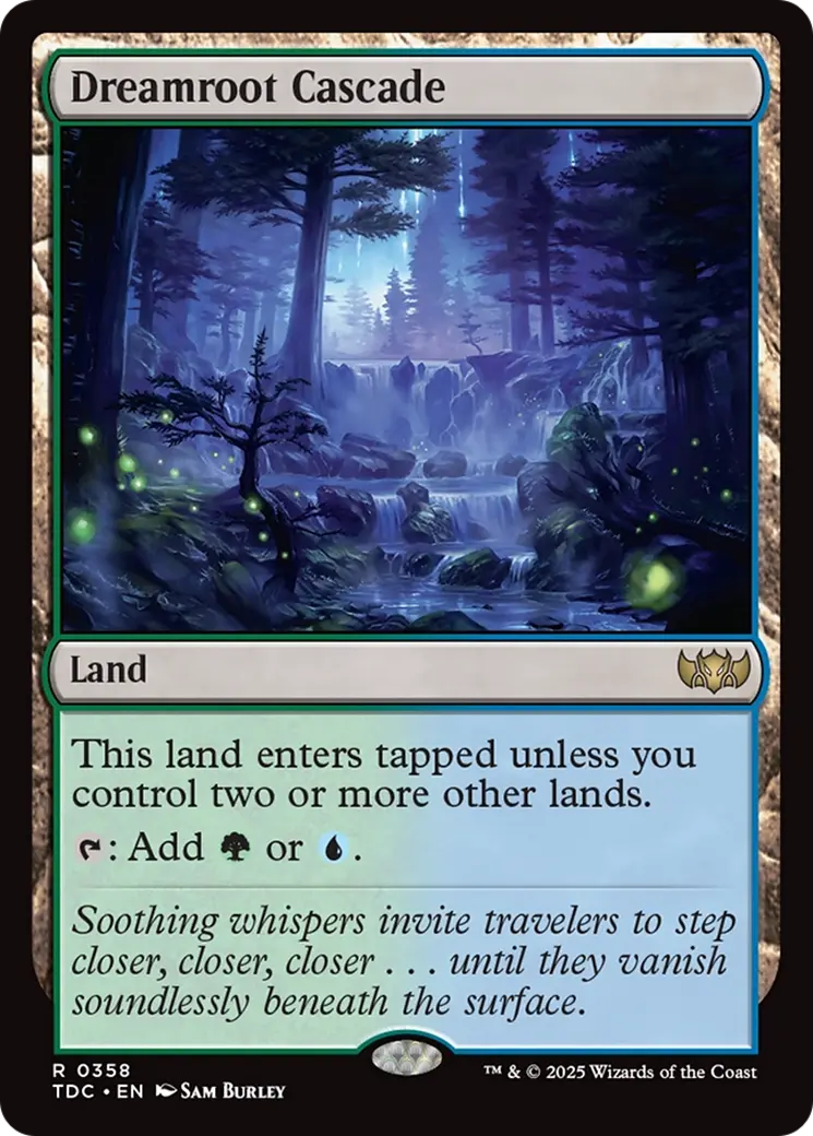 Dreamroot Cascade [Tarkir: Dragonstorm Commander] 1