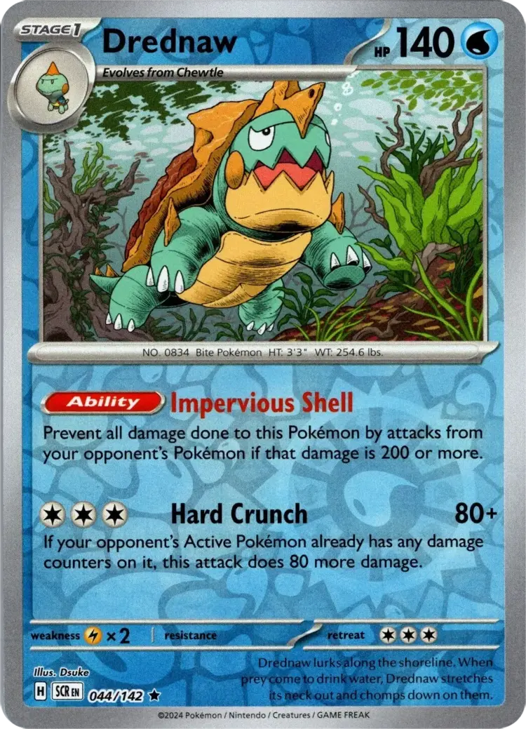 Drednaw (044/142) [Scarlet & Violet: Stellar Crown] 1