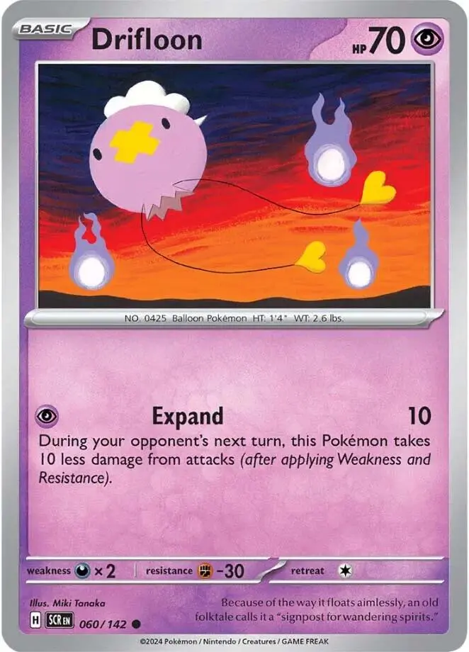 Drifloon (060/142) [Scarlet & Violet: Stellar Crown] 1