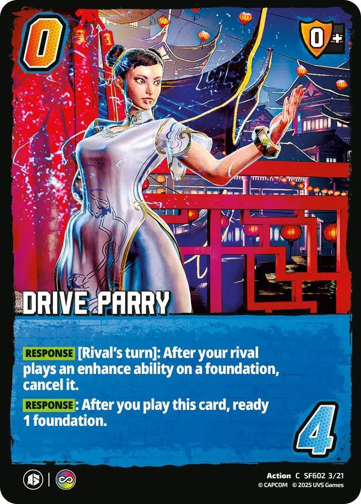 Drive Parry - Challenger Series: Street Fighter 6 (Sf6) (Foil) 1