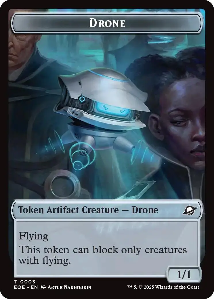 Drone // Lander (0005) Doubled-Sided Token [Edge Of Eternities Tokens] 1