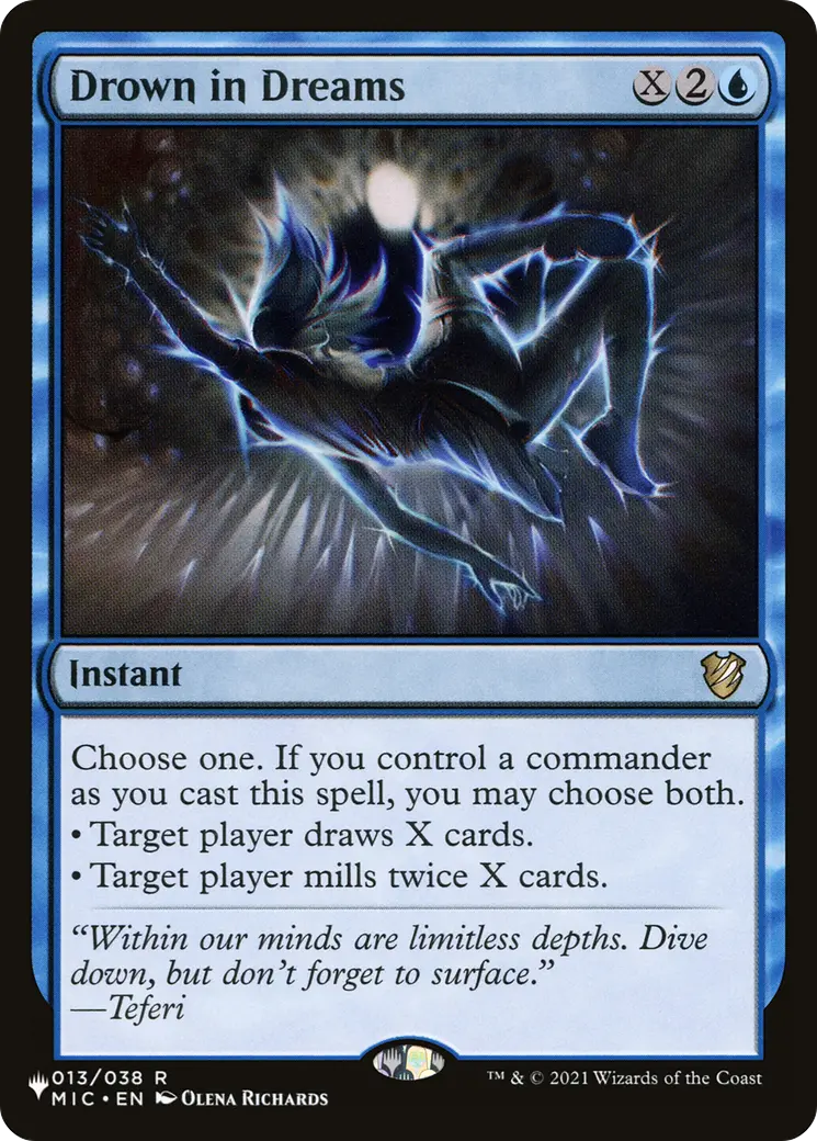Drown In Dreams [The List] 1