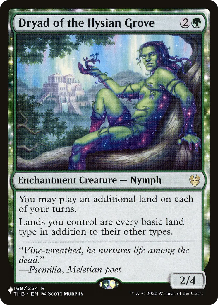 Dryad Of The Ilysian Grove [The List] 1
