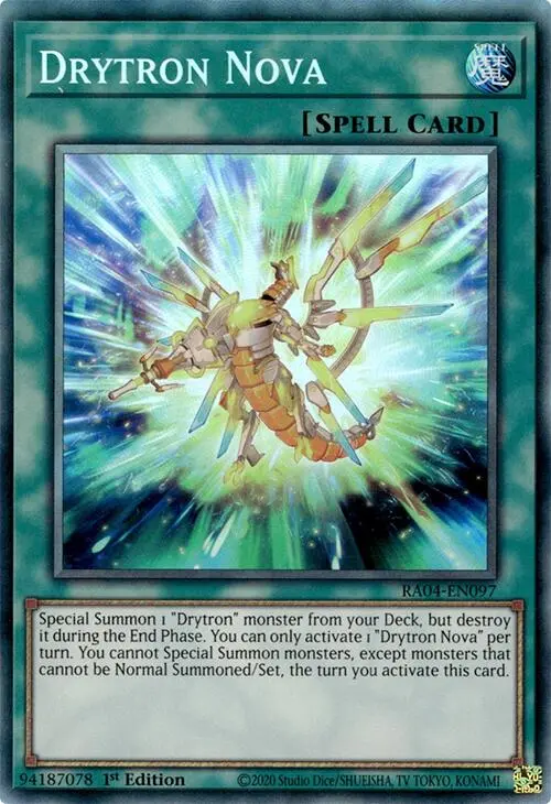 Drytron Nova [Ra04-En097] Prismatic Collector's Rare 1