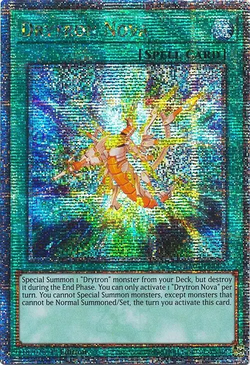 Drytron Nova [Ra04-En097] Quarter Century Secret Rare 1