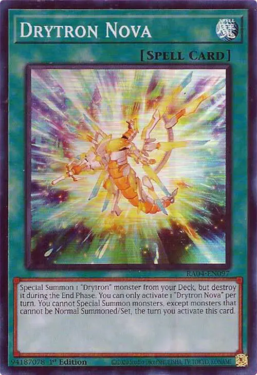 Drytron Nova [Ra04-En097] Super Rare 1