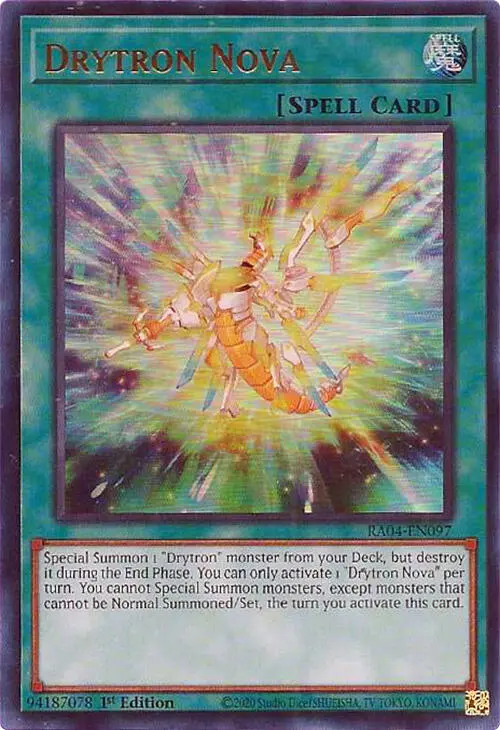Drytron Nova [Ra04-En097] Ultra Rare 1