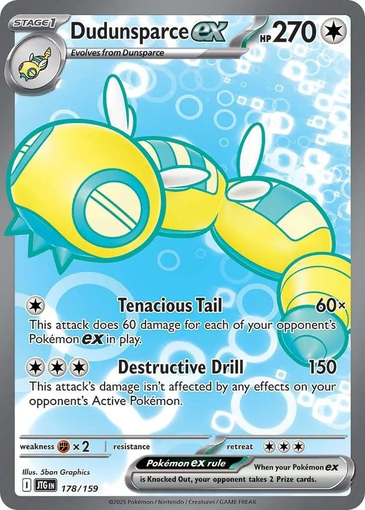 Dudunsparce Ex (178/159) [Scarlet & Violet: Journey Together] 1