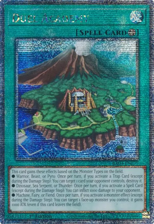 Duel Academy (Card) (Quarter Century Secret Rare) [Ra03-En275] Quarter Century Secret Rare 1