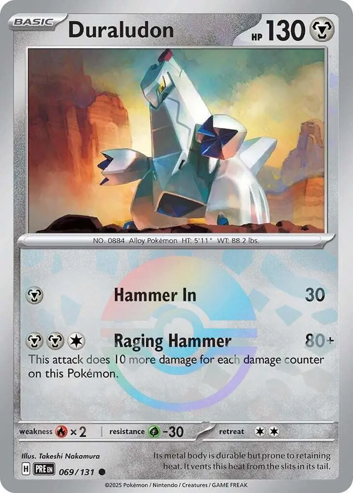 Duraludon (069/131) (Poke Ball Pattern) [Scarlet & Violet: Prismatic Evolutions] 1
