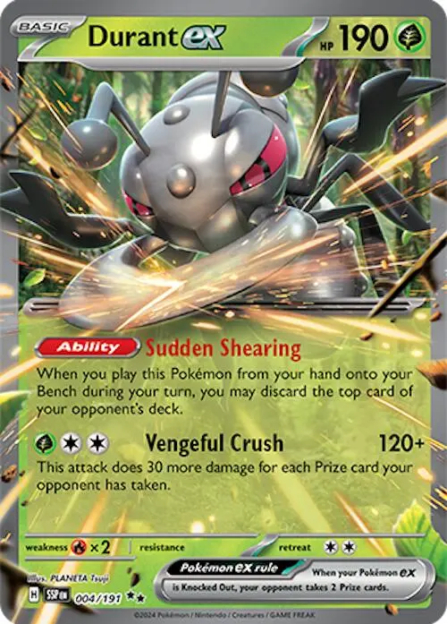 Durant Ex (004/191) [Scarlet & Violet: Surging Sparks] 1