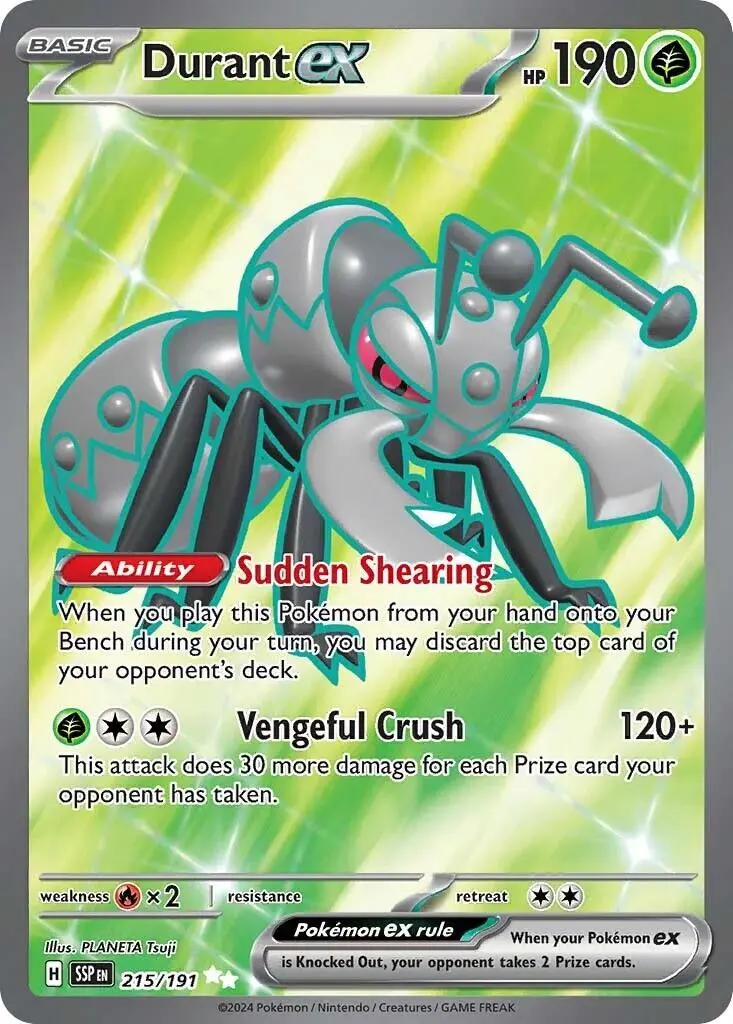 Durant Ex (215/191) [Scarlet & Violet: Surging Sparks] 1