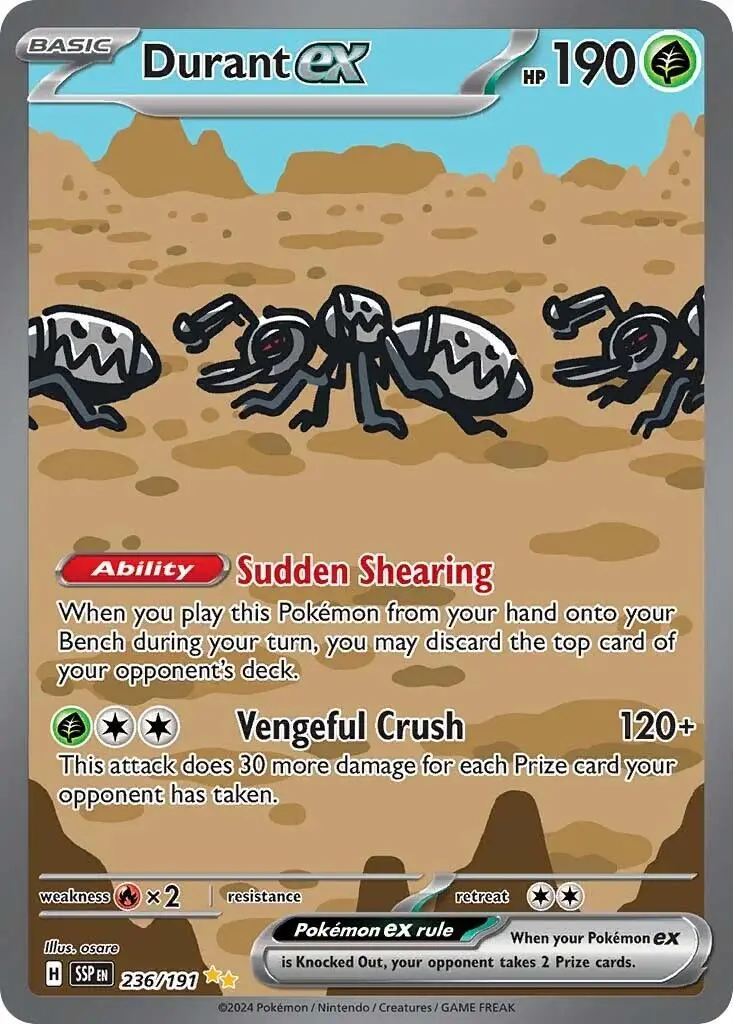 Durant Ex (236/191) [Scarlet & Violet: Surging Sparks] 1