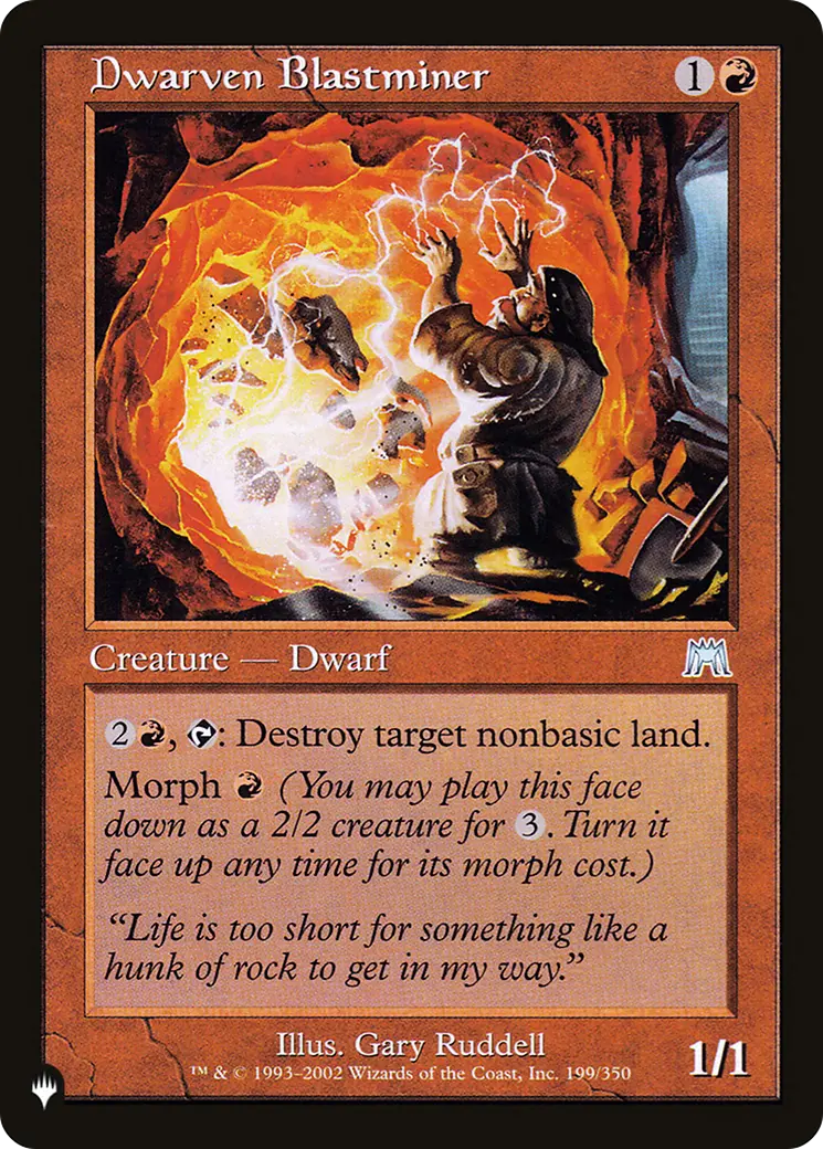 Dwarven Blastminer [The List] 1