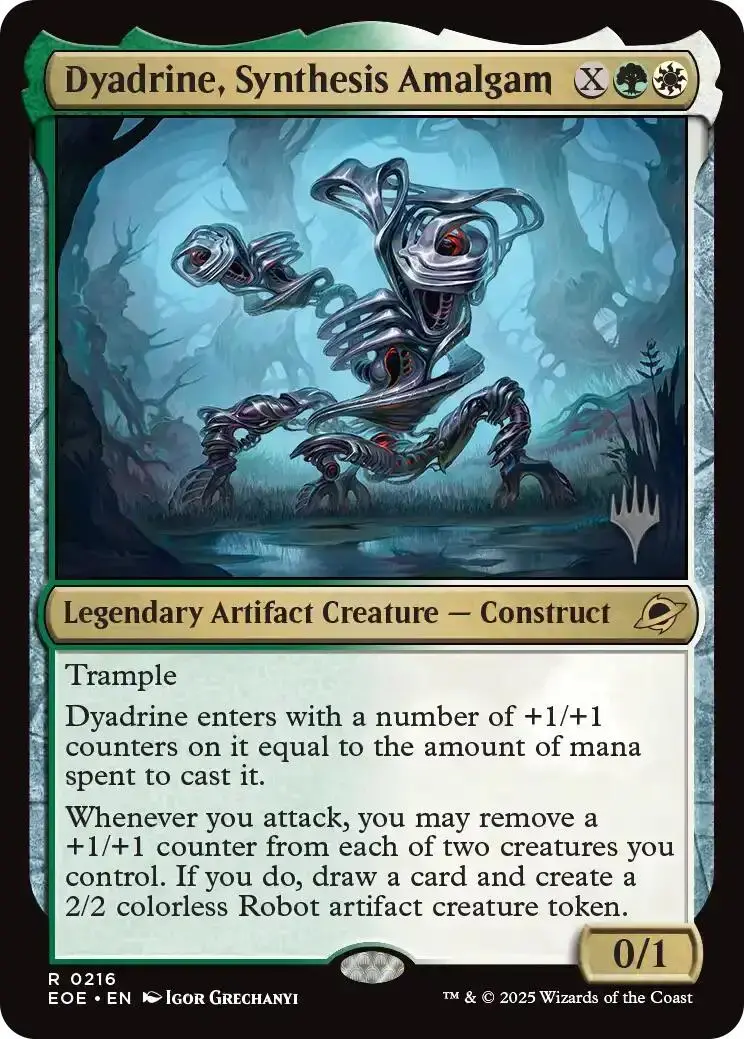 Dyadrine, Synthesis Amalgam (Promo Pack) [Edge Of Eternities Promo Pack] 1