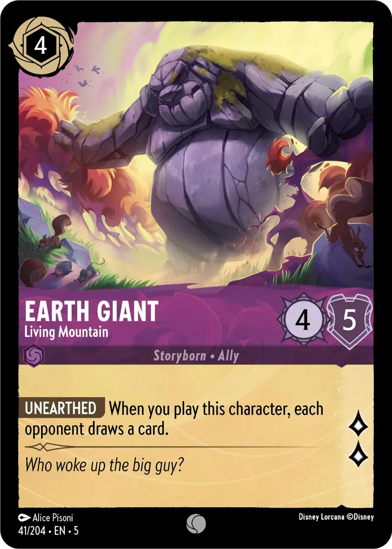 Earth Giant - Living Mountain (41/204) [Shimmering Skies] 1