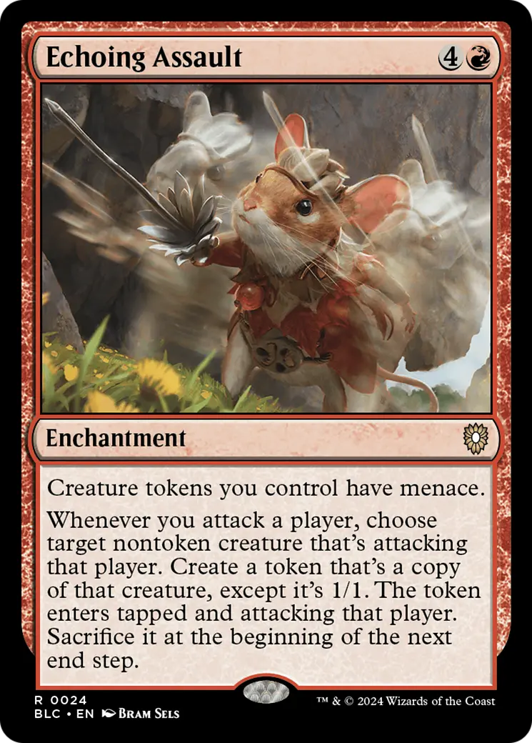Echoing Assault [Bloomburrow Commander] 1