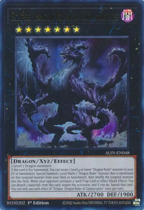 Eclipse, Dragon Ruler Of Catastrophes [Alin-En048] Ultra Rare 1