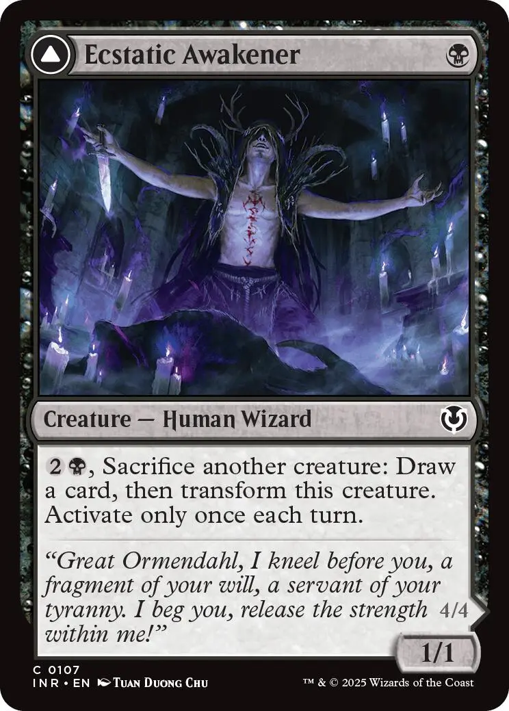 Ecstatic Awakener // Awoken Demon [Innistrad Remastered] 1