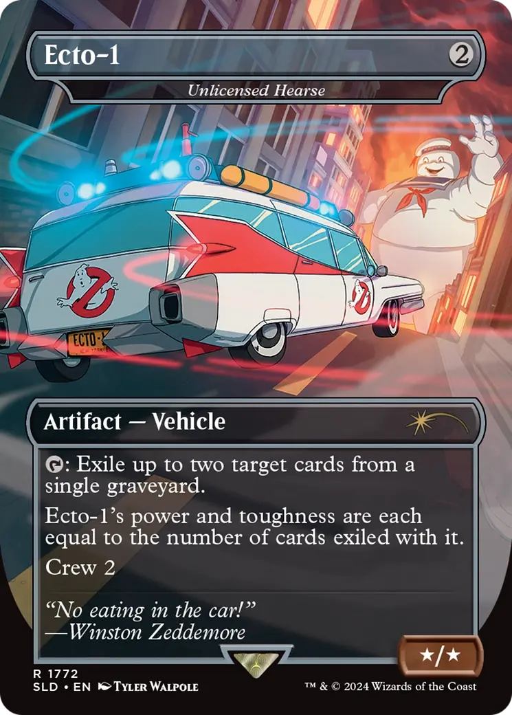 Ecto-1 - Unlicensed Hearse [Secret Lair Drop Series] 1