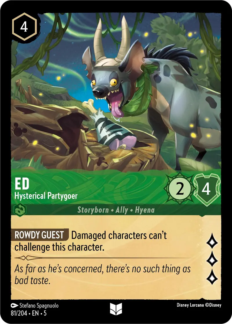 Ed - Hysterical Partygoer (81/204) [Shimmering Skies] 1
