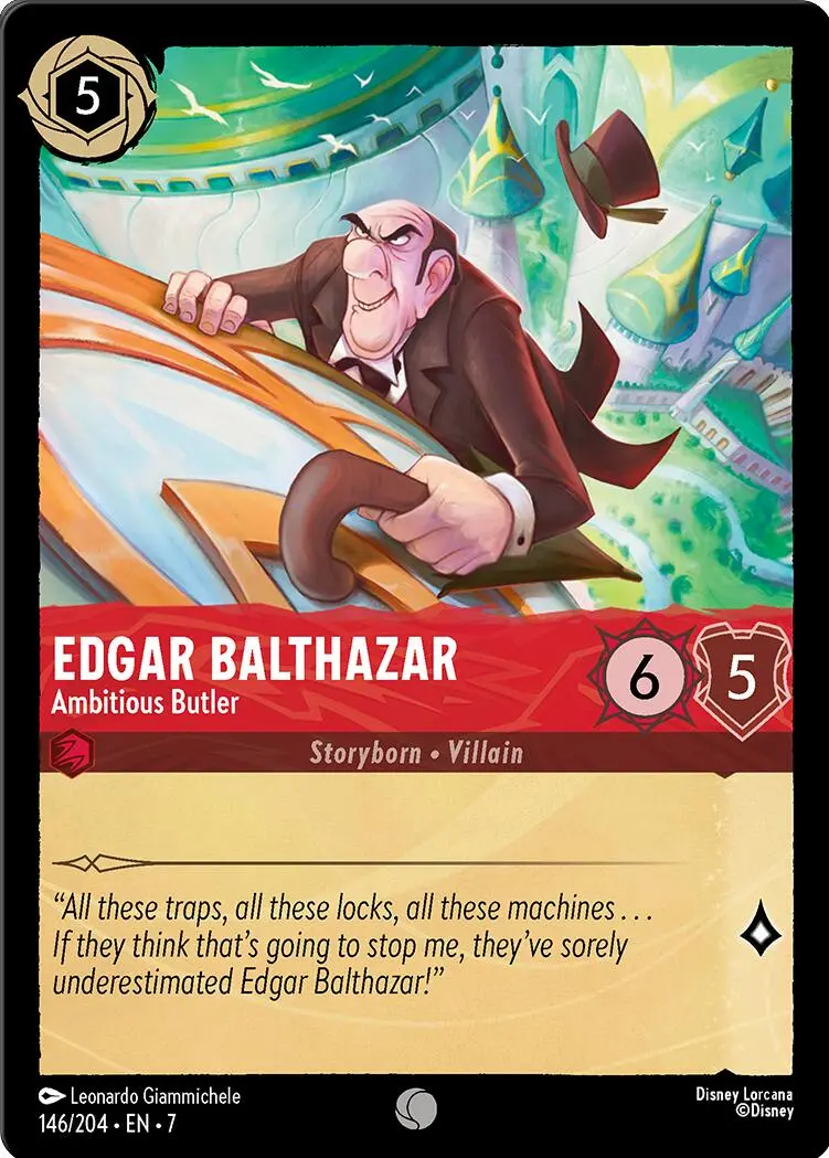 Edgar Balthazar - Ambitious Butler (146/204) [Archazia's Island] 1