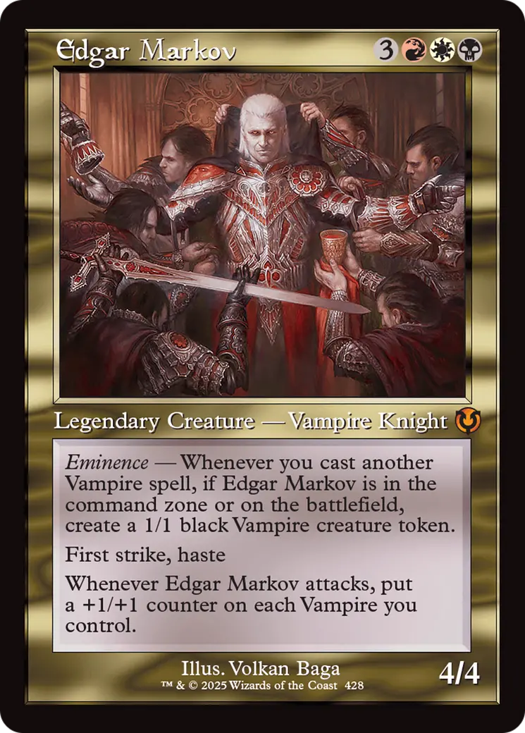 Edgar Markov (Retro Frame) [Innistrad Remastered] 1