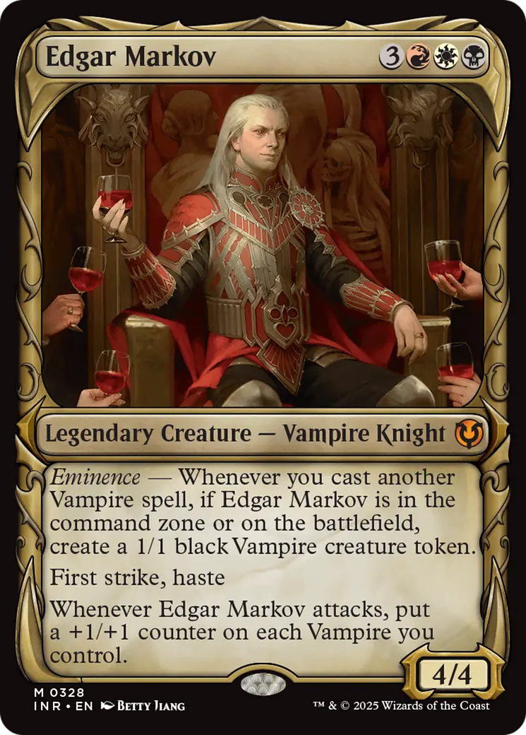 Edgar Markov (Showcase) [Innistrad Remastered] 1