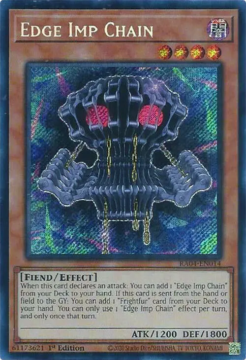 Edge Imp Chain [Ra04-En014] Secret Rare 1