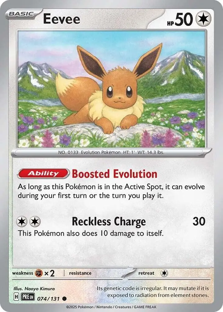 Eevee (074/131) [Scarlet & Violet: Prismatic Evolutions] 1