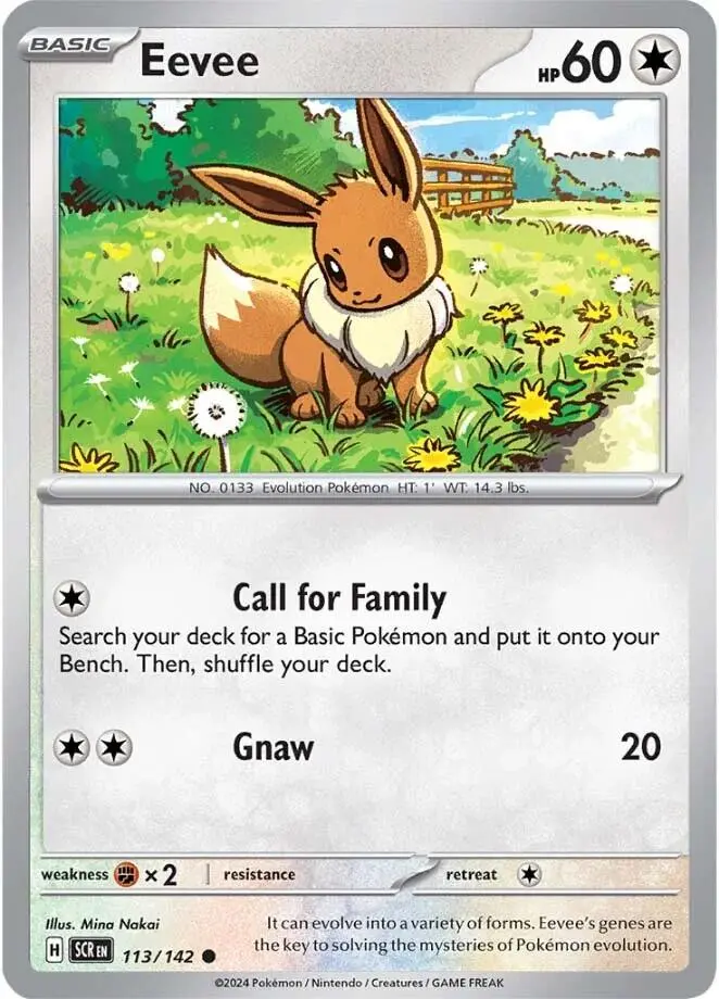 Eevee (113/142) [Scarlet & Violet: Stellar Crown] 1